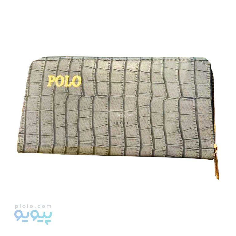 کیف پول زنانه تک زیپ برند Polo،پیویو