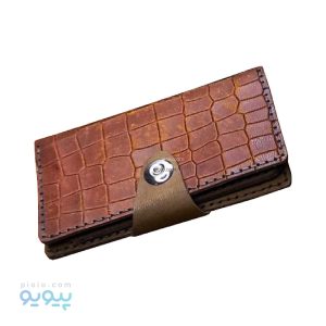 کیف پول چرم طبیعی دست دوز،پیویو