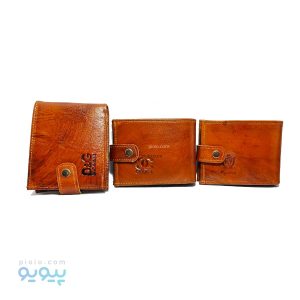 کیف پول کوتاه چرم گاوی دسترنگ،یویو