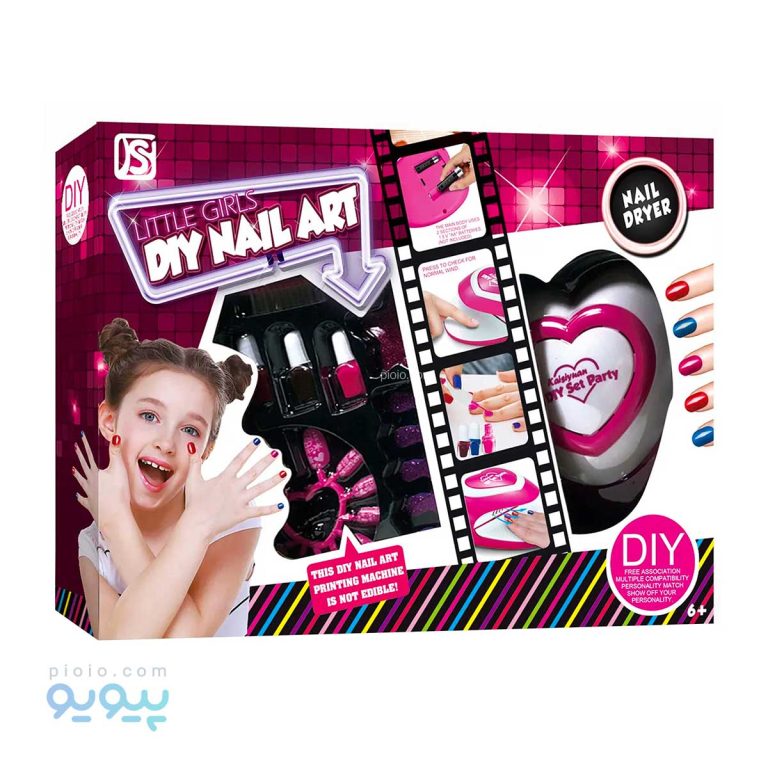 اسباب بازی آرایشی little girls DIY NAIL ART-پیویو