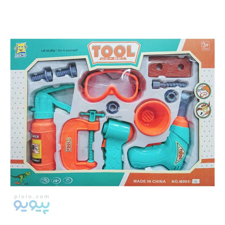 اسباب بازی ست جعبه ابزار آیتم M005-14-پیویو