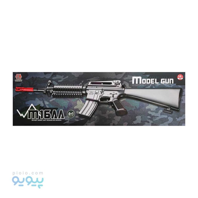 اسباب بازی تفنگ مسلسل m16aa-پیویو