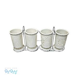 جاقاشقی سرامیکی گرد دوقلو ،پیویو