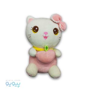 عروسک پولیشی گربه صورتی ملوس_پیویو
