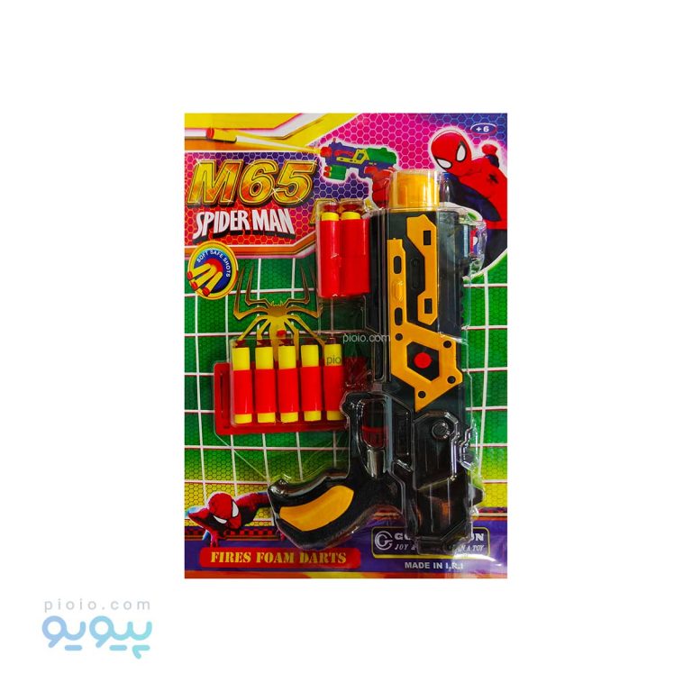 تفنگ اسباب بازی SPIDER MAN M65-پیویو