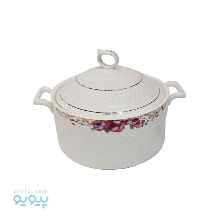 ظرف سوپ خوری گل دار،پیویو