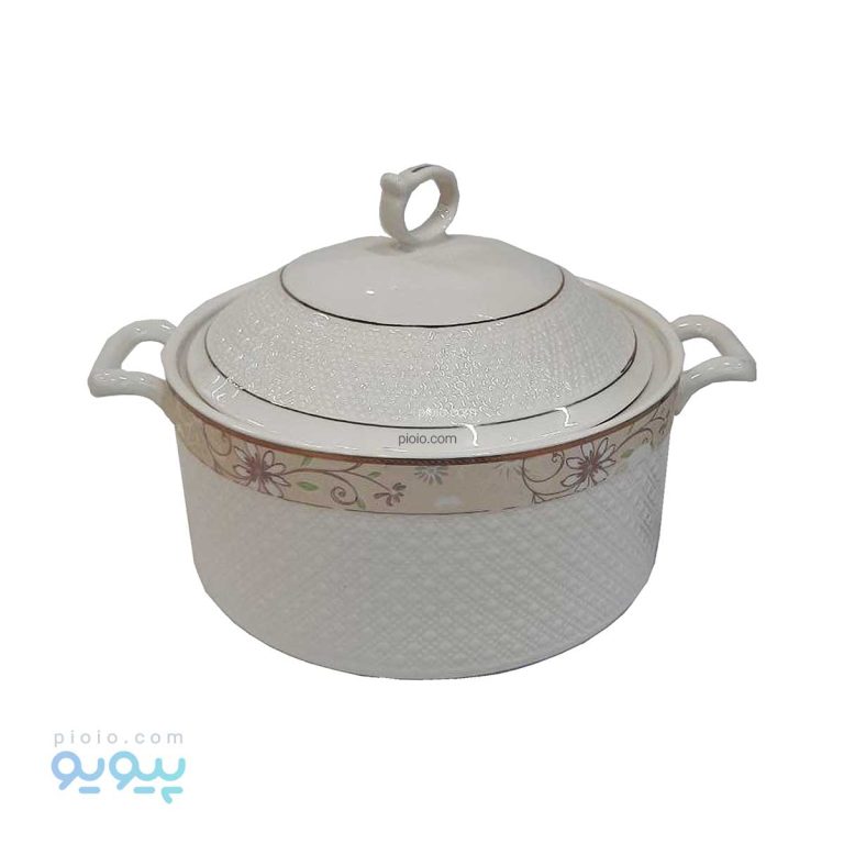 ظرف سوپ خوری چینی ساده،پیویو