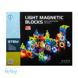 کاشی مگنتی چراغ دار light magnetic block،پیویو