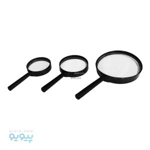 ذره بین قاب دار مشکی-پیویو