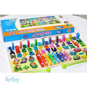 بازی آموزشی مونته سوری تخته چند کاره آیتم FL 422_پیویو