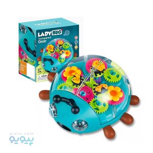 اسباب بازی کفشدوزک موزیکال چرخ دنده ای عمده و کارتنی-پیویو
