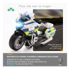 ماکت موتور سیکلت فلزی پلیس POLICE SCOTLAND - تصویر 6