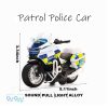 ماکت موتور سیکلت فلزی پلیس POLICE SCOTLAND - تصویر 9