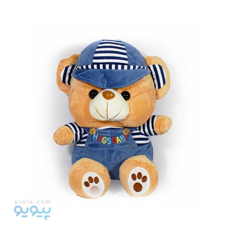 عروسک خرس مخملی لباس دار
