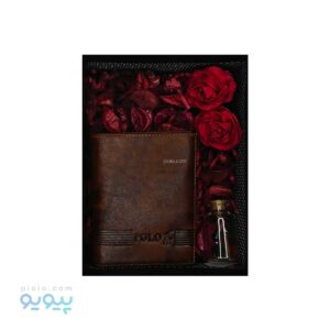 پک کادو ولنتاین کیف پول مردانه چرم گاوی،پیویو