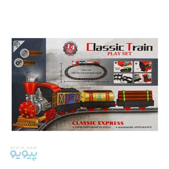 قطار اسباب بازی الکتریکی CLASSIC TRAIN-پیویو