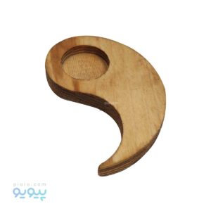 جاشمعی چوبی طرح بته جقه آیتم 4131 _پیویو