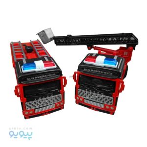 ماشین فلزی آتش نشانی آیتم W9608 عمده و کارتنی _پیویو