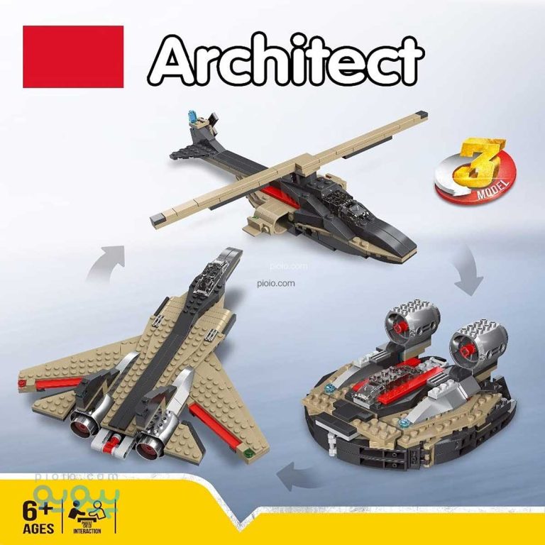 لگواسباب بازی ساختنی Architect برند Jisi آیتم 3123_پیویو