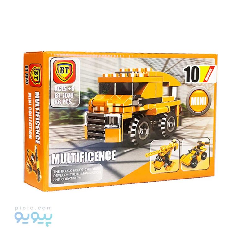 لگو 10 مدل ماشین های نظامی آیتم BT-7070 عمده و کارتنی_پیویو