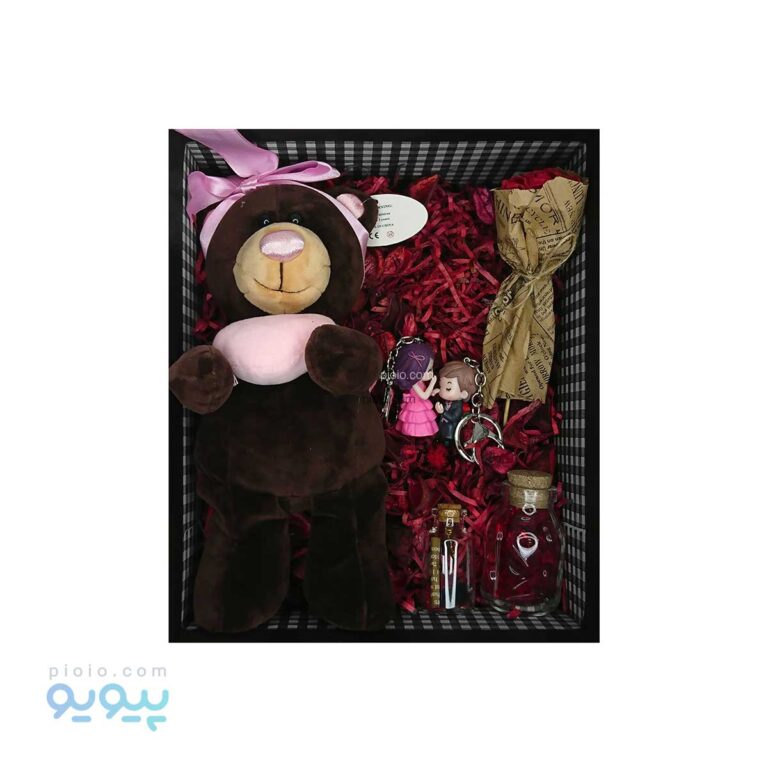 باکس ولنتاین با خرس قهوه ای،پیویو