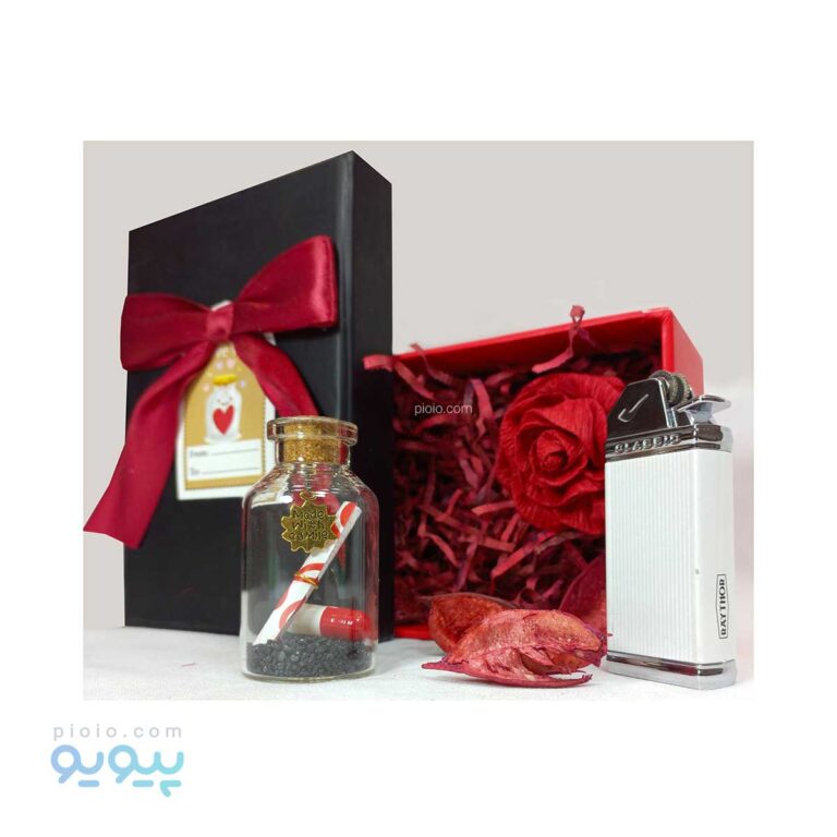 باکس کادو مردانه با فندک