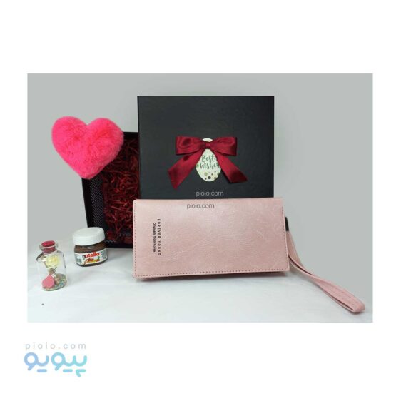 باکس هدیه زنانه کیف پول زنانه