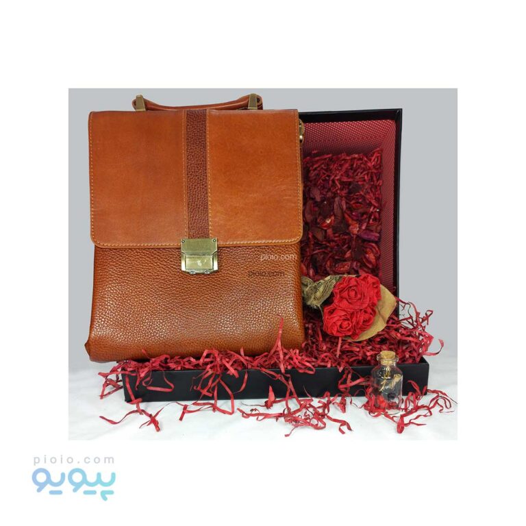پک ولنتاین با کیف چرم دوشی مردانه،پیویو