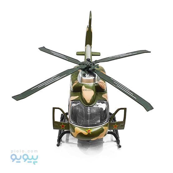 اسباب بازی هلیکوپتر ارتشی فلزی آیتم 836HMD