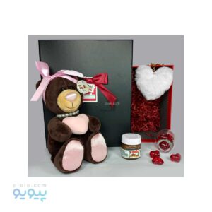 پک ولنتاین با عروسک خرس قهوه ای و نوتلا،پیویو