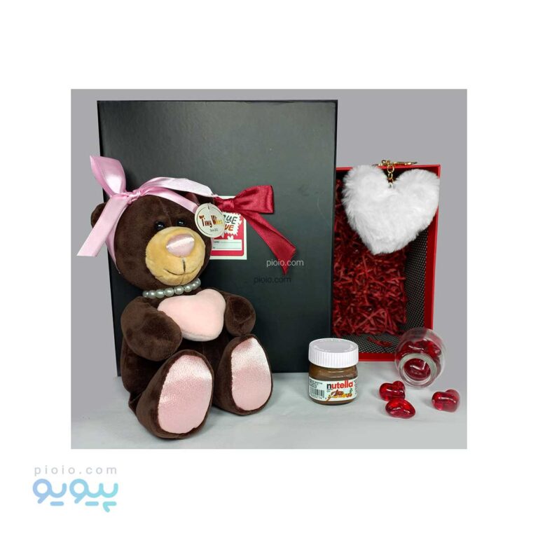 پک ولنتاین با عروسک خرس قهوه ای و نوتلا،پیویو