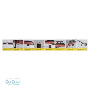 تفنگ اسباب بازی گلوله کریستالی 98k
