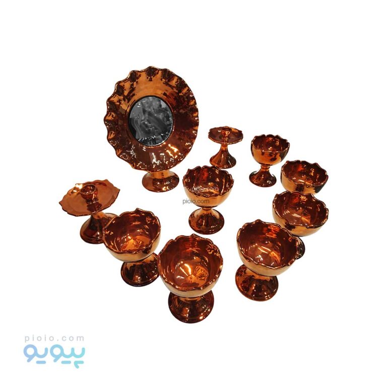 ست ظروف هفت سین سرامیکی براق،پیویو