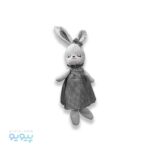 عروسک خرگوش پیراهن چهارخونه-پیویو