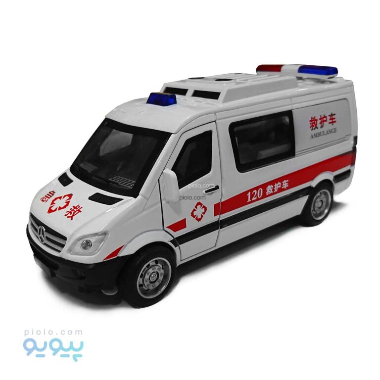 ماشین فلزی ون مرسدس بنز پلیس و آمبولانس آیتم M326 عمده و کارتنی-پیویو