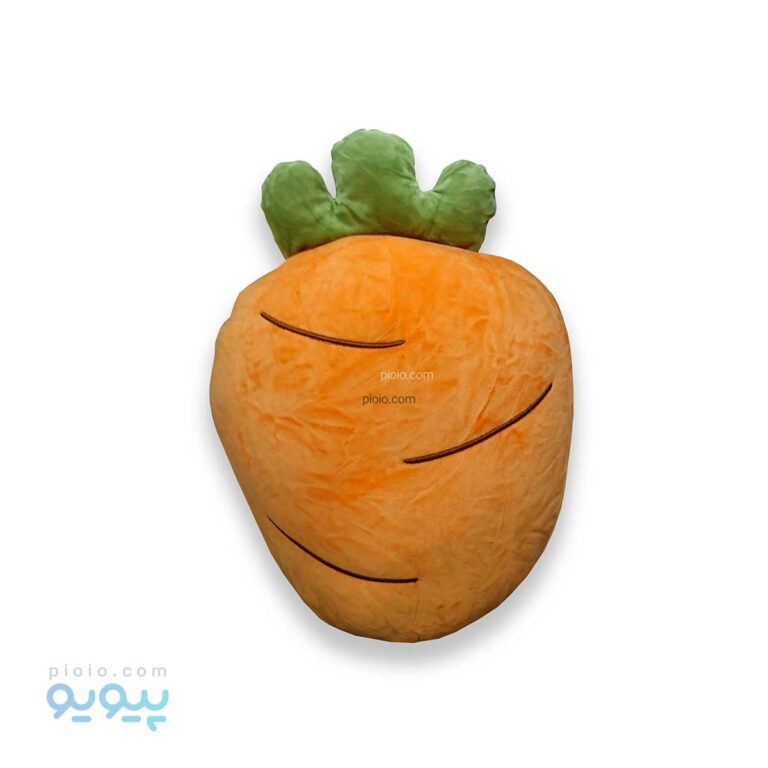 عروسک بالشی هویج تک رنگ،پیویو