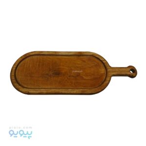 تخته سرو چوبی دسته دار بیضی