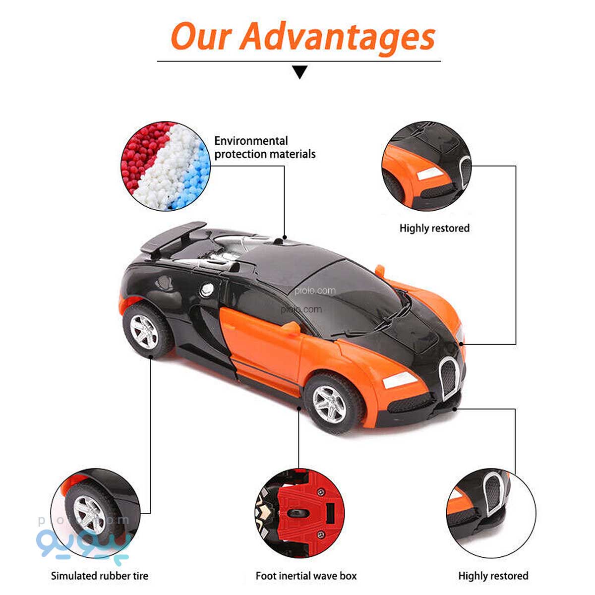 ماشین تبدیل شونده کوچک دستی پلاستیکی - تصویر 24