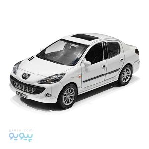 ماکت ماشین فلزی 207 صندوق دار-پیویو