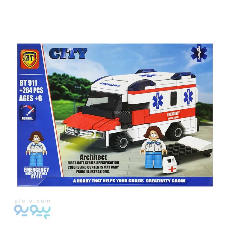 لگو ماشین آمبولانس BT آیتم 911_پیویو