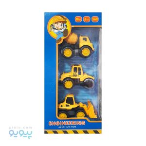 پک سه عددی ماشین فلزی راهسازی آیتم 222-0783_پیویو