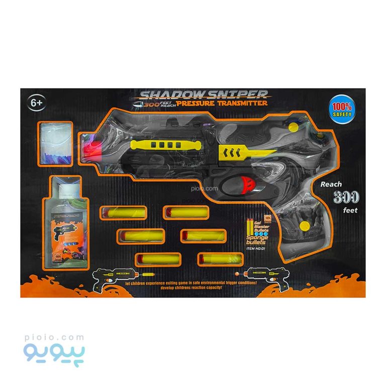 تفنگ تیر ژله ای آیتم MSH01 عمده وکارتنی-پیویو