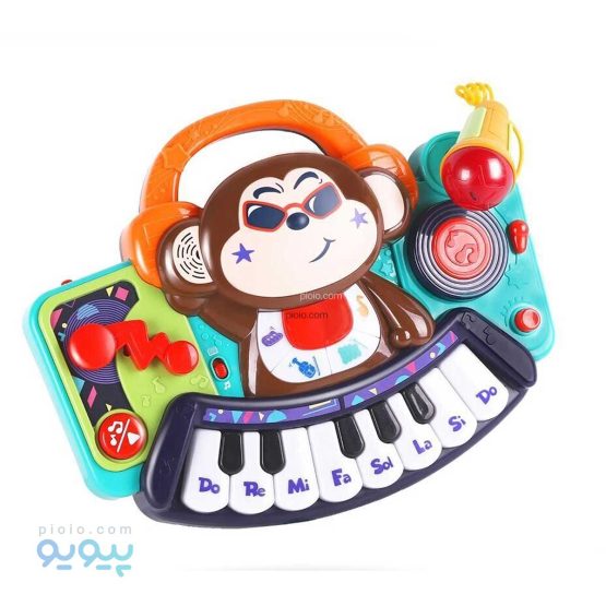اسباب بازی ارگ آموزشی میمون هولی تویز 3137-پیویو