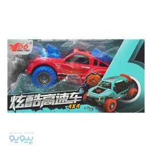 ماشین آفرود فلزی تصادفی موزیکال آیتم g5213/5214_پیویو