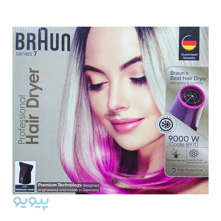 سشوار حرفه ای BRAUN آیتم 8970_پیویو