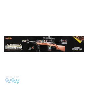 تفنگ کلاشینکف اسباب بازی موزیکال آیتم 831B_ پیویو
