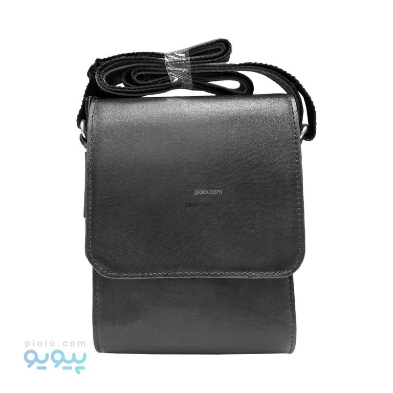 کیف دوشی چرم نقاب دار ساده،پیویو