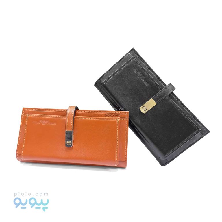 کیف پول کتی چرم قفل دار،پیویو