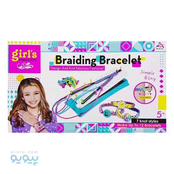 اسباب بازی ساخت دستبند Braiding Bracelet