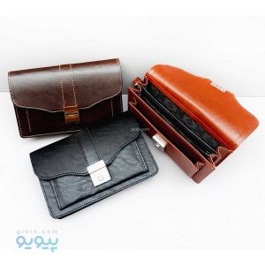 کیف پاسپورتی مردانه سه طبله،پیویو